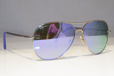 CHANEL Mens Womens Mirror Boxed Designer Sunglasses Silver Pilot 4189 124 20175