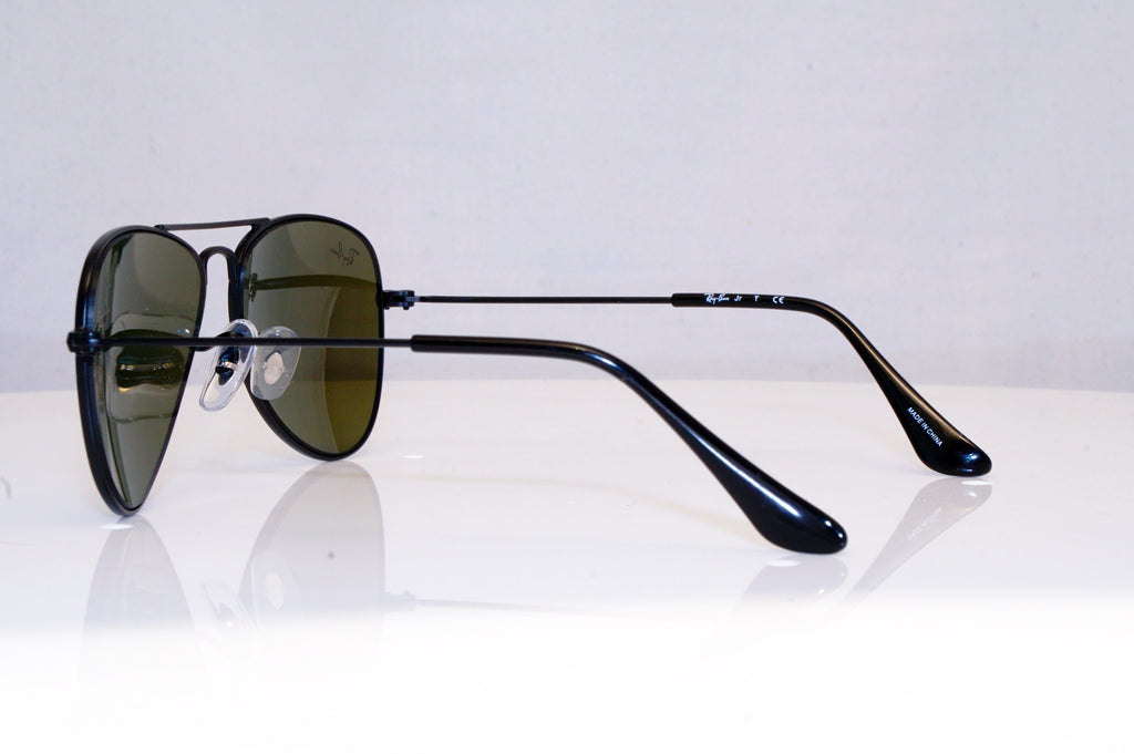 RAY-BAN Boys Girls Mirror Designer Sunglasses Blue Aviator RJ 9506 201/55 17936