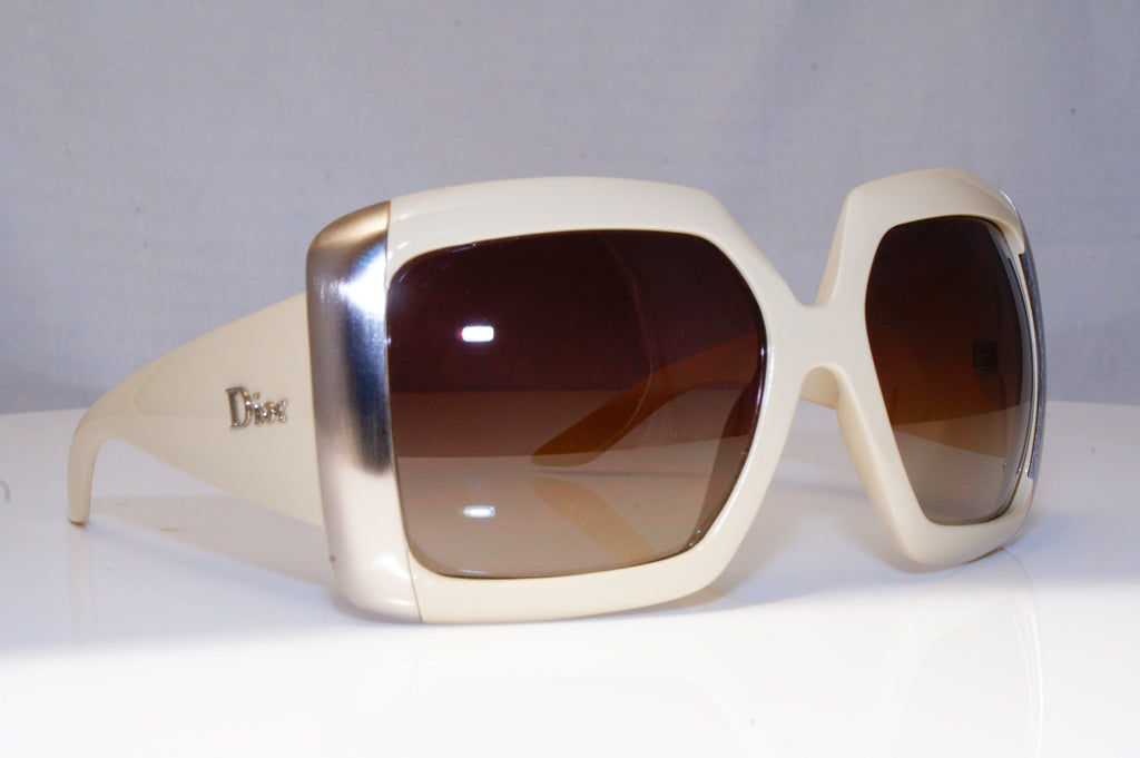 CHRISTIAN DIOR Womens Oversized Designer Sunglasses Beige DIORISSIMO 1 19033