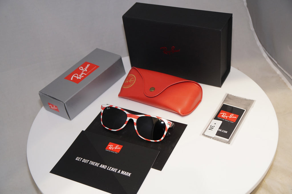 RAY-BAN Mens Womens Boxed Designer Sunglasses Red NEW WAYFARER RB 2132 20179