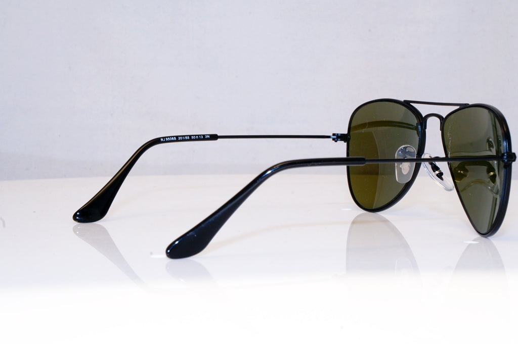 RAY-BAN Boys Girls Mirror Designer Sunglasses Blue Aviator RJ 9506 201/55 17936