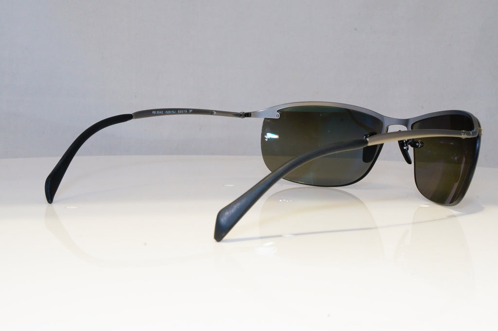 RAY-BAN Mens Polarized Mirror Sunglasses Black FLIGHT RB 3542 029/5J 20941