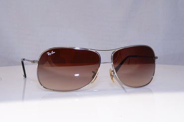 RAY-BAN Mens Designer Sunglasses Silver Pilot RB 3267 004/13 19002