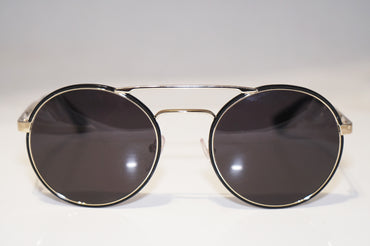 PRADA Womens Designer Sunglasses Gold Round SPR 51S 1AB-0A7 15150