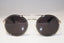 PRADA Womens Designer Sunglasses Gold Round SPR 51S 1AB-0A7 15150