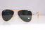 RAY-BAN Boys Girls Designer Sunglasses Gold Aviator RJ 9506 223/71 17700