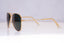 RAY-BAN Boys Girls Designer Sunglasses Gold Aviator RJ 9506 223/71 17700