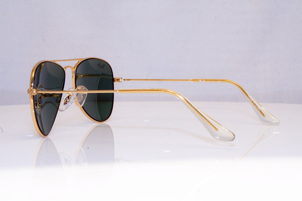 RAY-BAN Boys Girls Designer Sunglasses Gold Aviator RJ 9506 223/71 17700