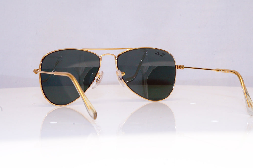 RAY-BAN Boys Girls Designer Sunglasses Gold Aviator RJ 9506 223/71 17700