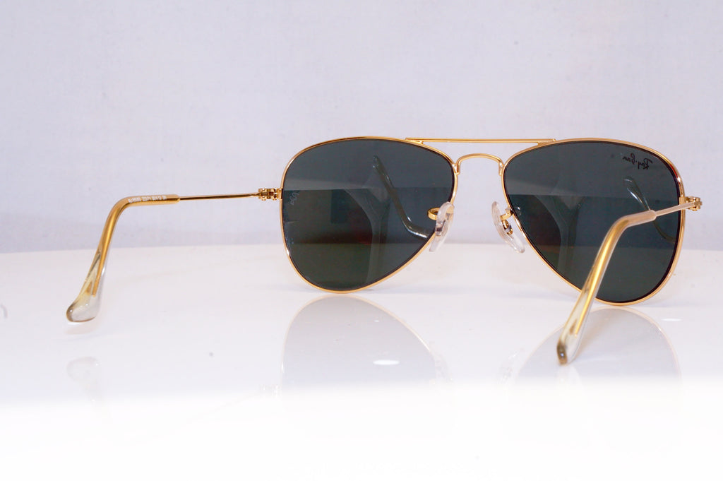 RAY-BAN Boys Girls Designer Sunglasses Gold Aviator RJ 9506 223/71 17700