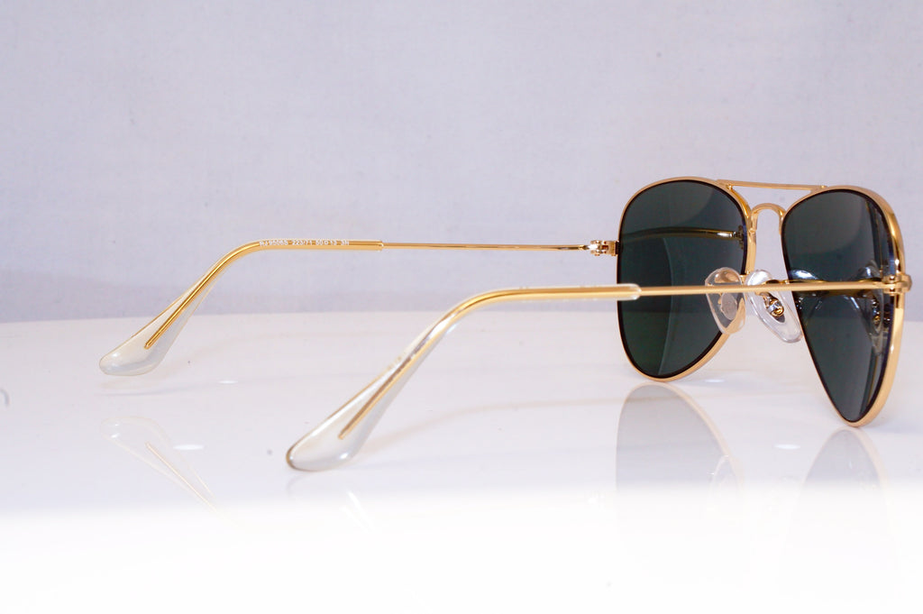 RAY-BAN Boys Girls Designer Sunglasses Gold Aviator RJ 9506 223/71 17700