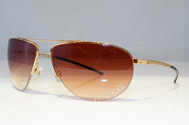 DOLCE & GABBANA Mens Womens Diamante Sunglasses Gold Wrap D&G 2166 772 20911