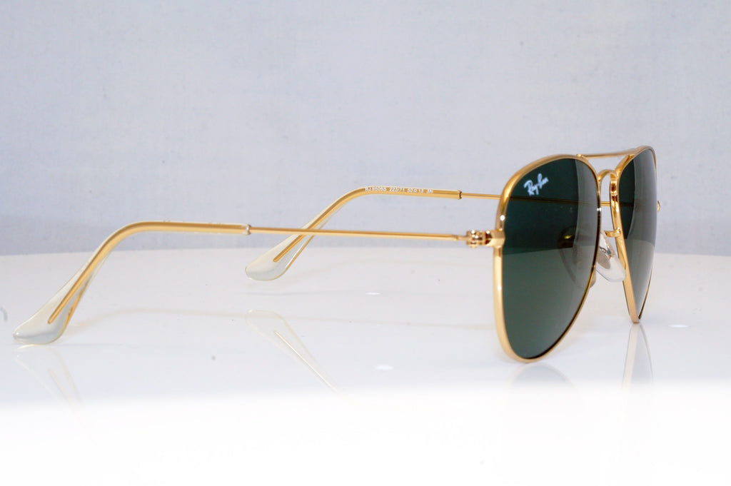 RAY-BAN Boys Girls Designer Sunglasses Gold Aviator RJ 9506 223/71 17700