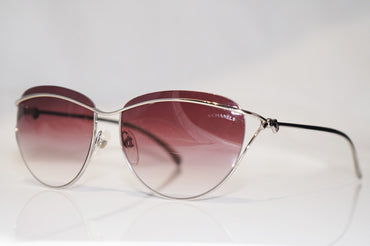 CHANEL Boxed Womens Designer Sunglasses Silver Butterfly 4181 C124/3P 16645