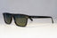 GIORGIO ARMANI Mens Vintage Designer Sunglasses Black Rectangle 352 020 20892