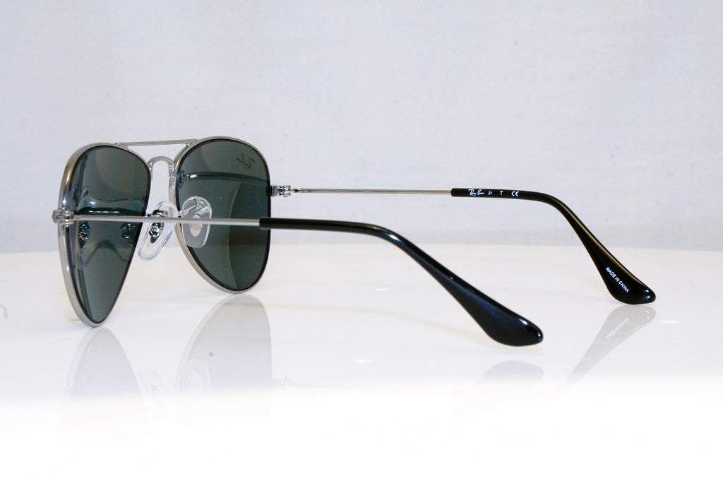 RAY-BAN Boys Girls Designer Sunglasses Silver Aviator RJ 9506 200/71 17734