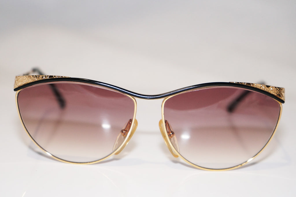 DIOR 1990 Vintage Womens Designer Sunglasses Gold Butterfly 2762 49 16658