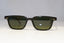 GIORGIO ARMANI Mens Vintage Designer Sunglasses Black Rectangle 352 020 20892