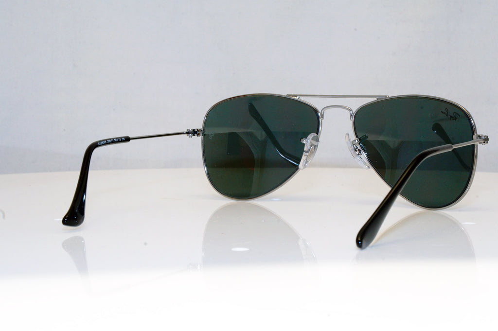RAY-BAN Boys Girls Designer Sunglasses Silver Aviator RJ 9506 200/71 17941