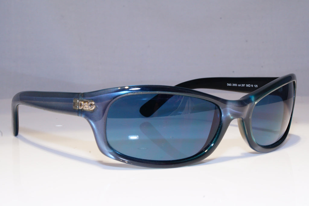 DOLCE & GABBANA Mens Designer Sunglasses Black Rectangle D&G 2203 B5 20187