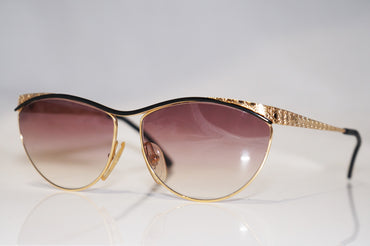 DIOR 1990 Vintage Womens Designer Sunglasses Gold Butterfly 2762 49 16658
