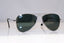 RAY-BAN Boys Girls Designer Sunglasses Silver Aviator RJ 9506 200/71 17734