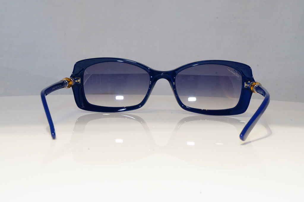 GUCCI Womens Designer Sunglasses Blue Rectangle BAMBOO GG 3194 IP1U3 20792