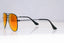 RAY-BAN Boys Girls Mirror Designer Sunglasses Orange Aviator RJ 9506 2016Q 17703
