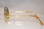 CAZAL 1990 Vintage Mens Womens Designer Sunglasses Gold Hexagon 161 1 16786