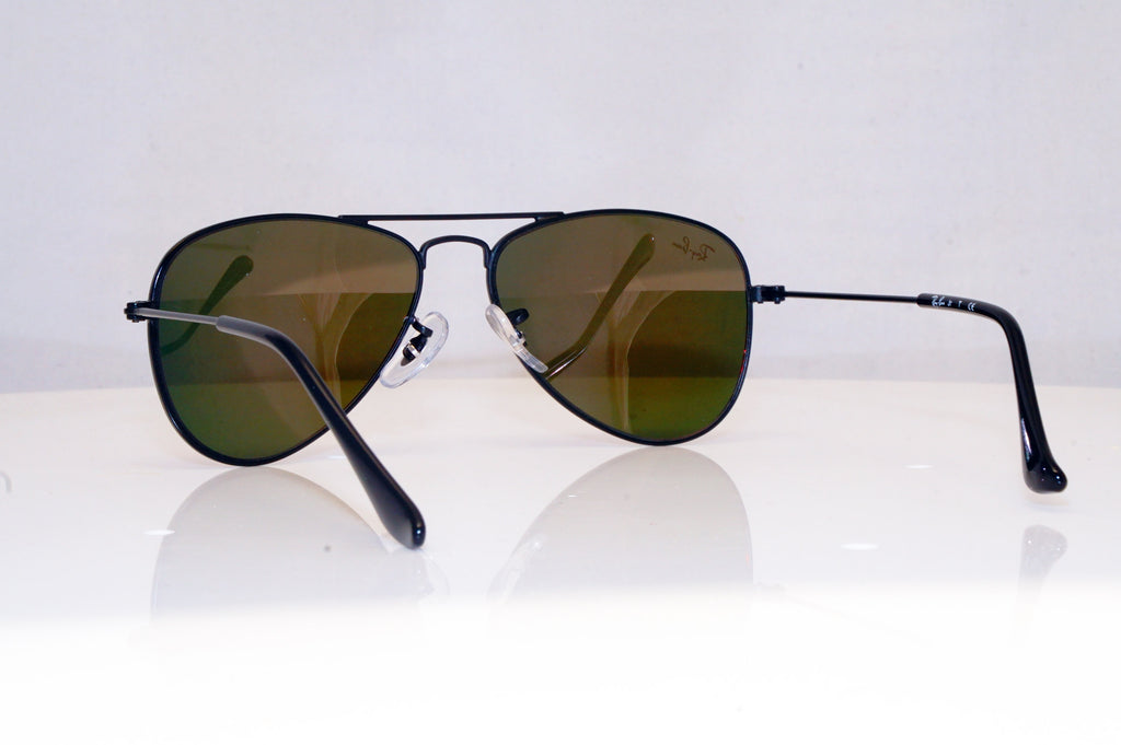 RAY-BAN Boys Girls Mirror Designer Sunglasses Orange Aviator RJ 9506 2016Q 17703