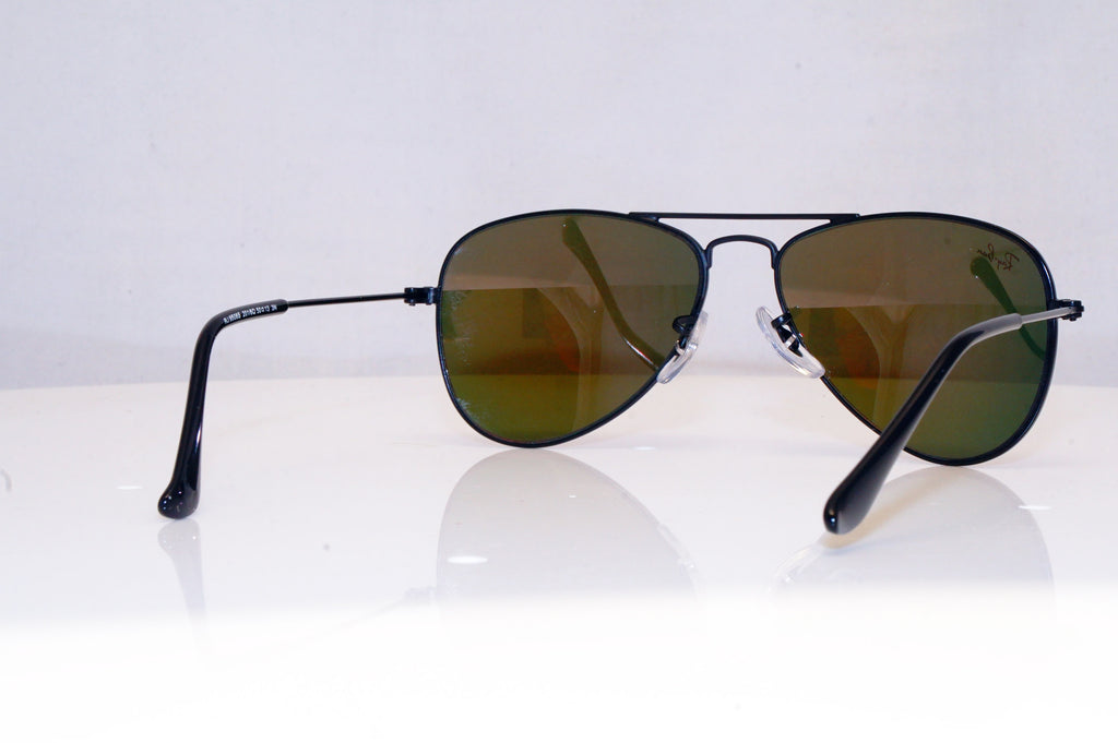 RAY-BAN Boys Girls Mirror Designer Sunglasses Orange Aviator RJ 9506 2016Q 17703
