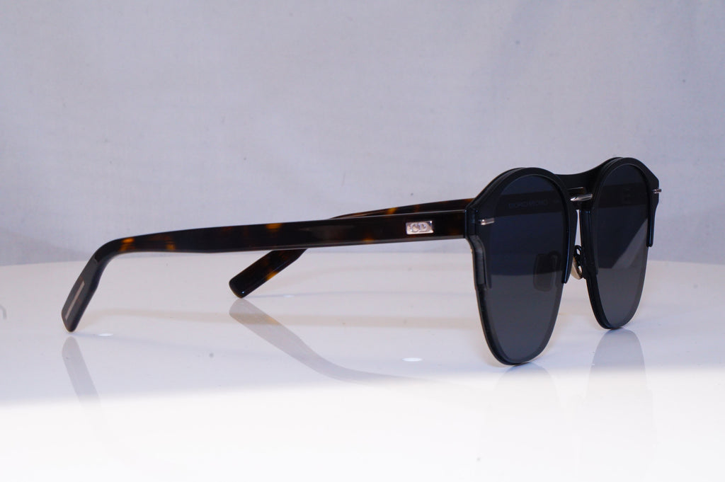 CHRISTIAN DIOR Mens Designer Sunglasses Black Square HOMME CHRONO 0AM2K 19039