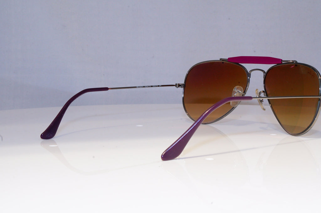RAY-BAN Mens Womens Mirror Designer Sunglasses Pilot 55mm RB 3407 004/70 20167