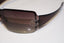 GUCCI Womens Designer Diamante Sunglasses Brown Shield GG 2525 BKMAZ 16639