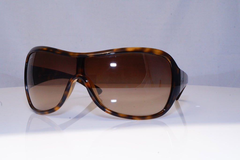 RAY-BAN Womens Designer Sunglasses Brown Shield RB 4099 710/13 19014