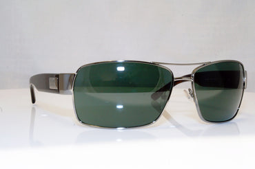PRADA Mens Designer Sunglasses Silver Wrap SPR 660 5AV-3C1 17727