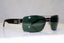 EMPORIO ARMANI Mens Vintage 1990 Designer Sunglasses Brown Oval 069-S 1048 17726