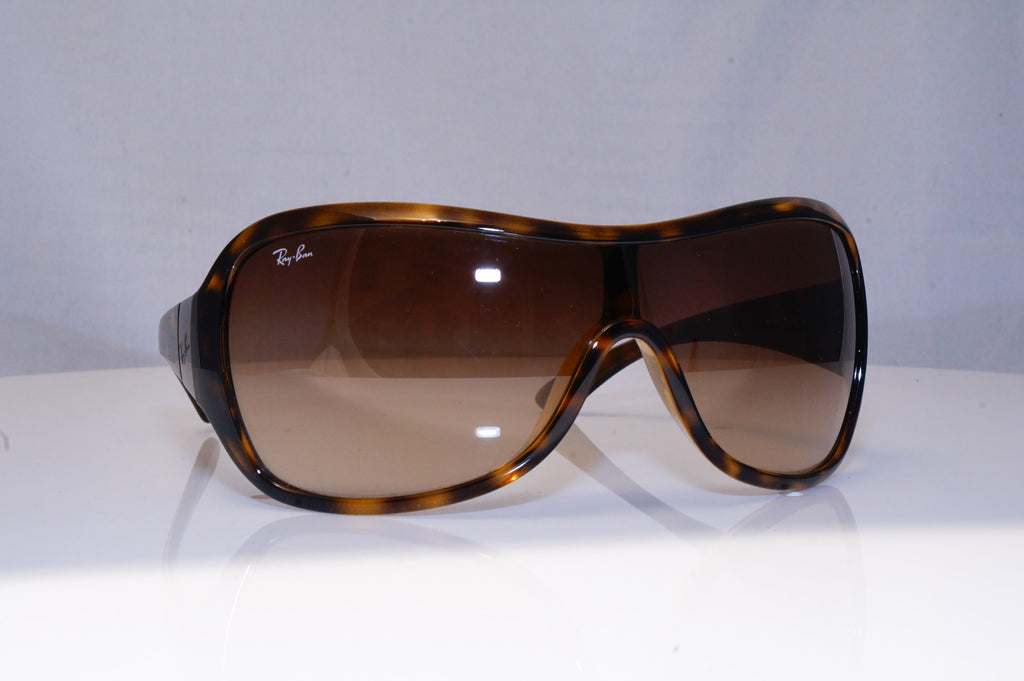 RAY-BAN Womens Designer Sunglasses Brown Shield RB 4099 710/13 19014