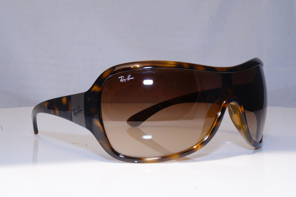 RAY-BAN Womens Designer Sunglasses Brown Shield RB 4099 710/13 19014