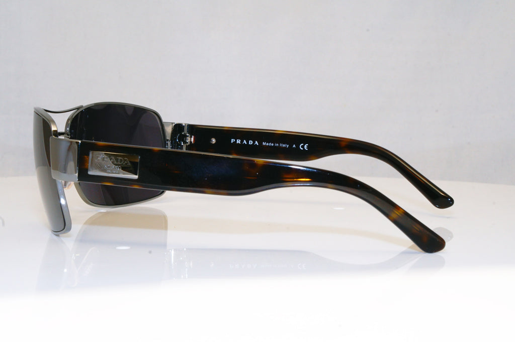 PRADA Mens Designer Sunglasses Silver Wrap SPR 660 5AV-301 17731