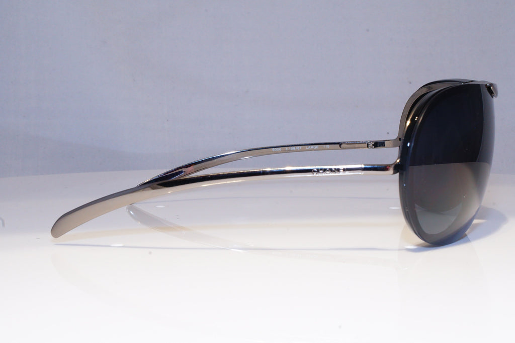 CHANEL Mens Womens Designer Sunglasses Silver Shield 6006 108/87 20176