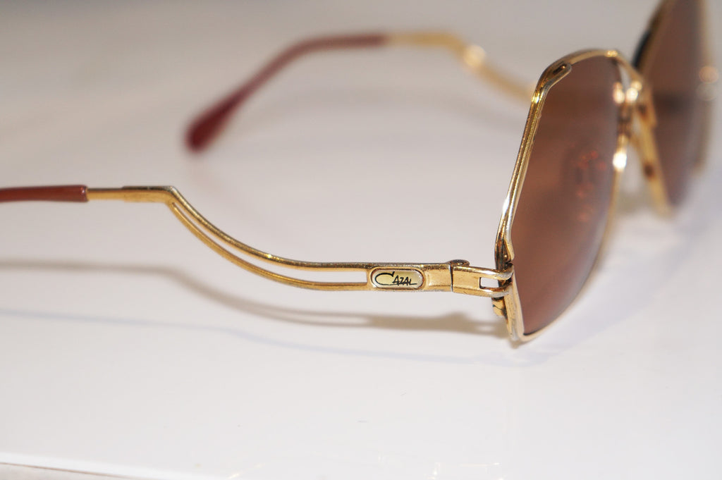 CAZAL 1990 Vintage Mens Womens Designer Sunglasses Gold Hexagon 161 1 16786