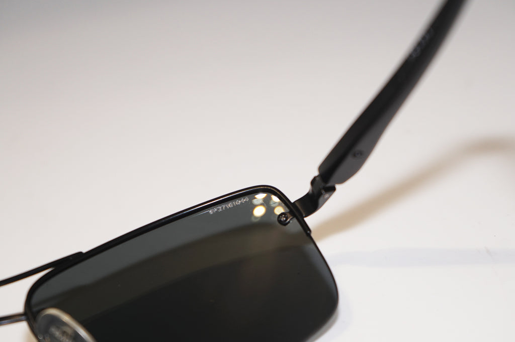 PRADA Mens Designer Sunglasses Black Rectangle SPS 56S 1BO-1A1 15019