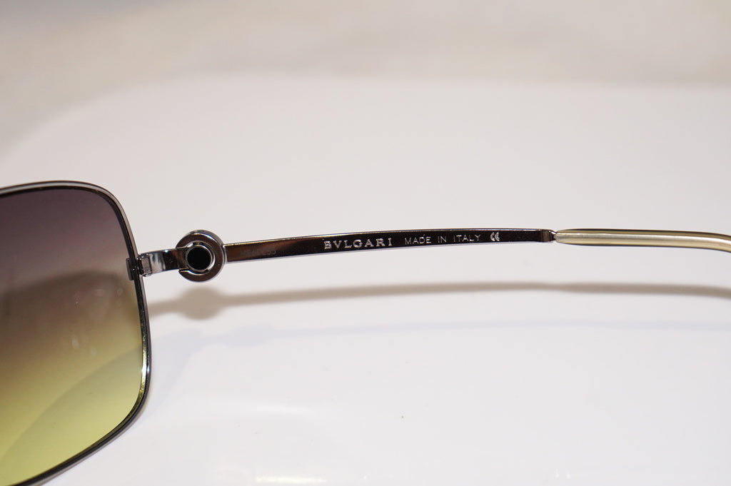 BVLGARI Mens Unisex Designer Sunglasses Silver Aviator 630 104/6A 16245