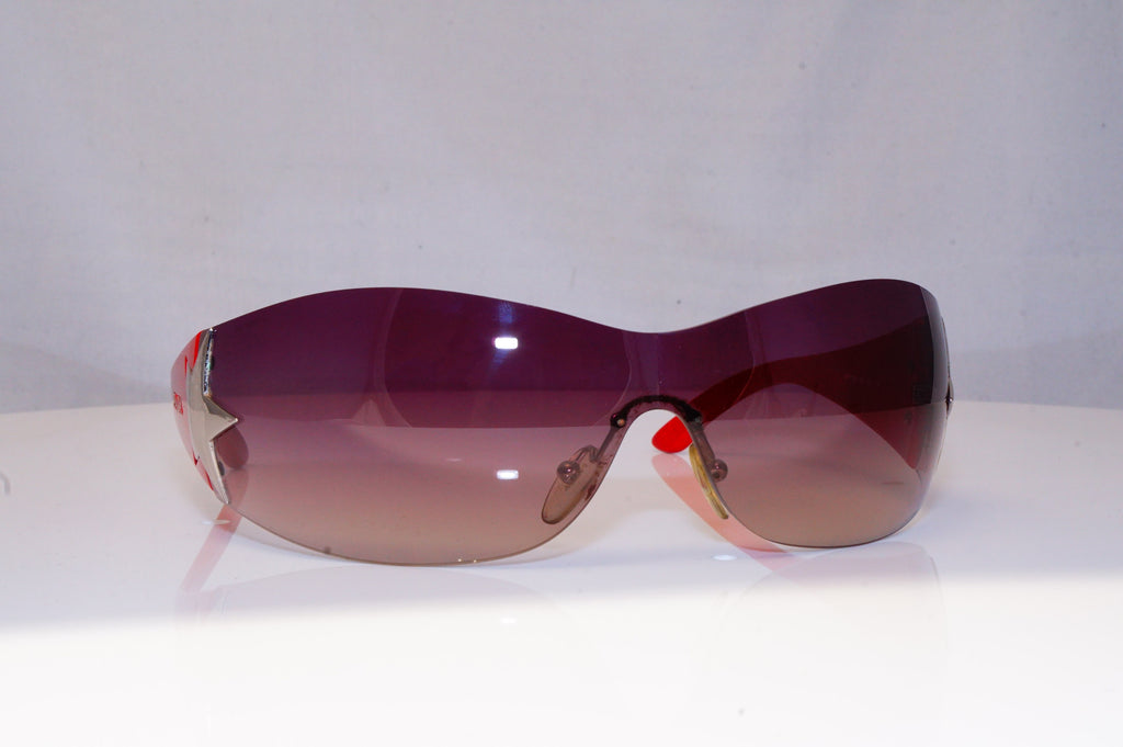 PRADA Mens Womens Designer Sunglasses Red Shield STAR SPR 72G 1BC-6S1 19012