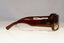 GUCCI Mens Vintage 1990 Designer Sunglasses Brown Rectangle GG 1563 REMS2 21060