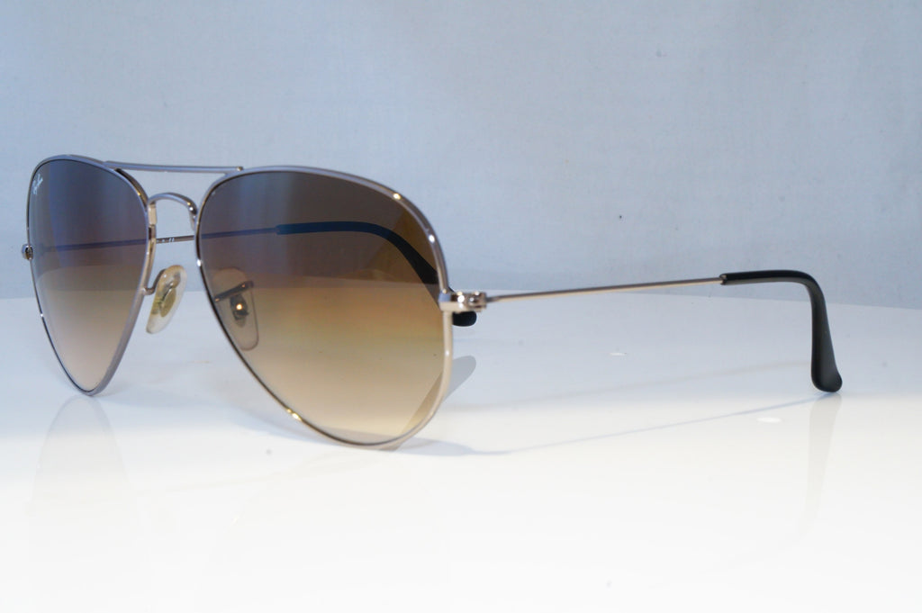 RAY-BAN Mens Womens Designer Sunglasses Silver Pilot RB 3025 004/51 21050