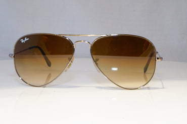 RAY-BAN Mens Womens Designer Sunglasses Silver Pilot RB 3025 004/51 21050
