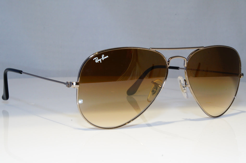 RAY-BAN Mens Womens Designer Sunglasses Silver Pilot RB 3025 004/51 21050