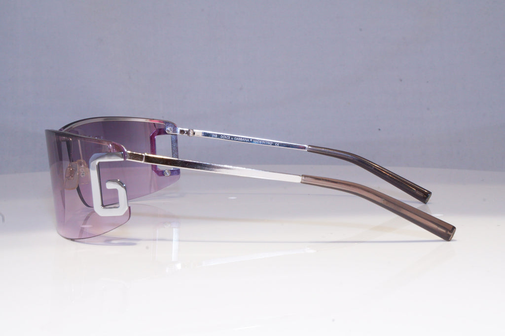 DOLCE & GABBANA Mens Womens Vintage Designer Sunglasses Silver DG 6105 F83 20165